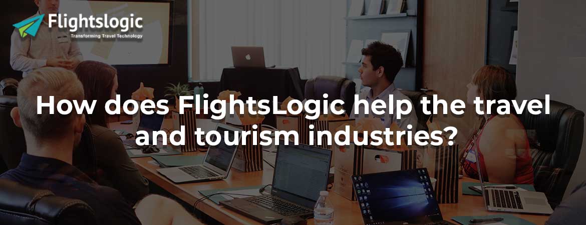How does FlightsLogic help the travel and tourism industries?
